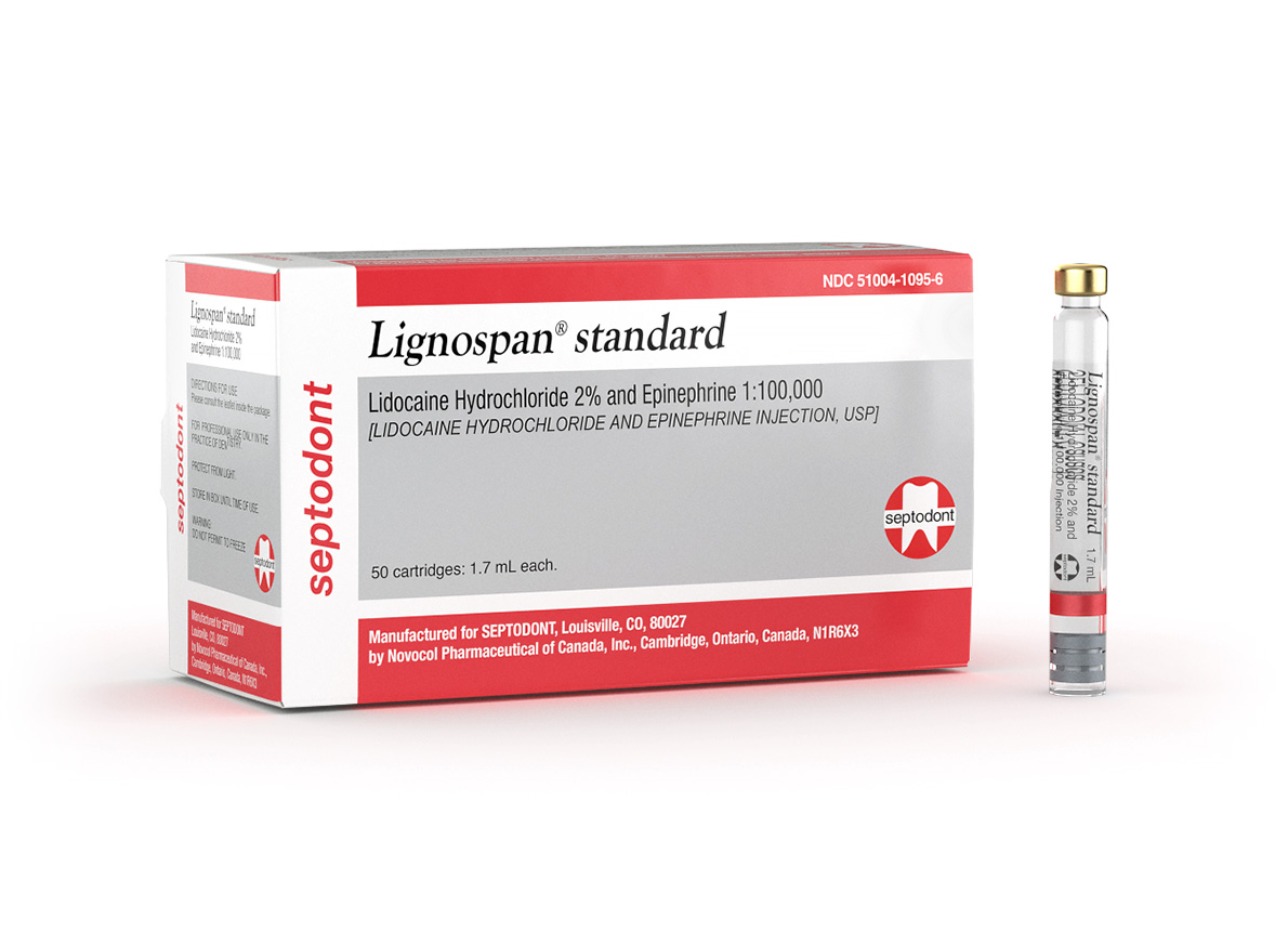 Linospan Injection TÊ PHÁP SEPTODONT LINOSPAN STANDARD 2% (Đỏ) – Công ty TNHH Nha khoa SA ...