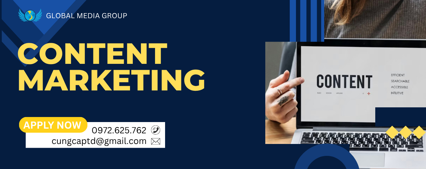 TUYỂN DỤNG VỊ TRÍ CONTENT MARKETING