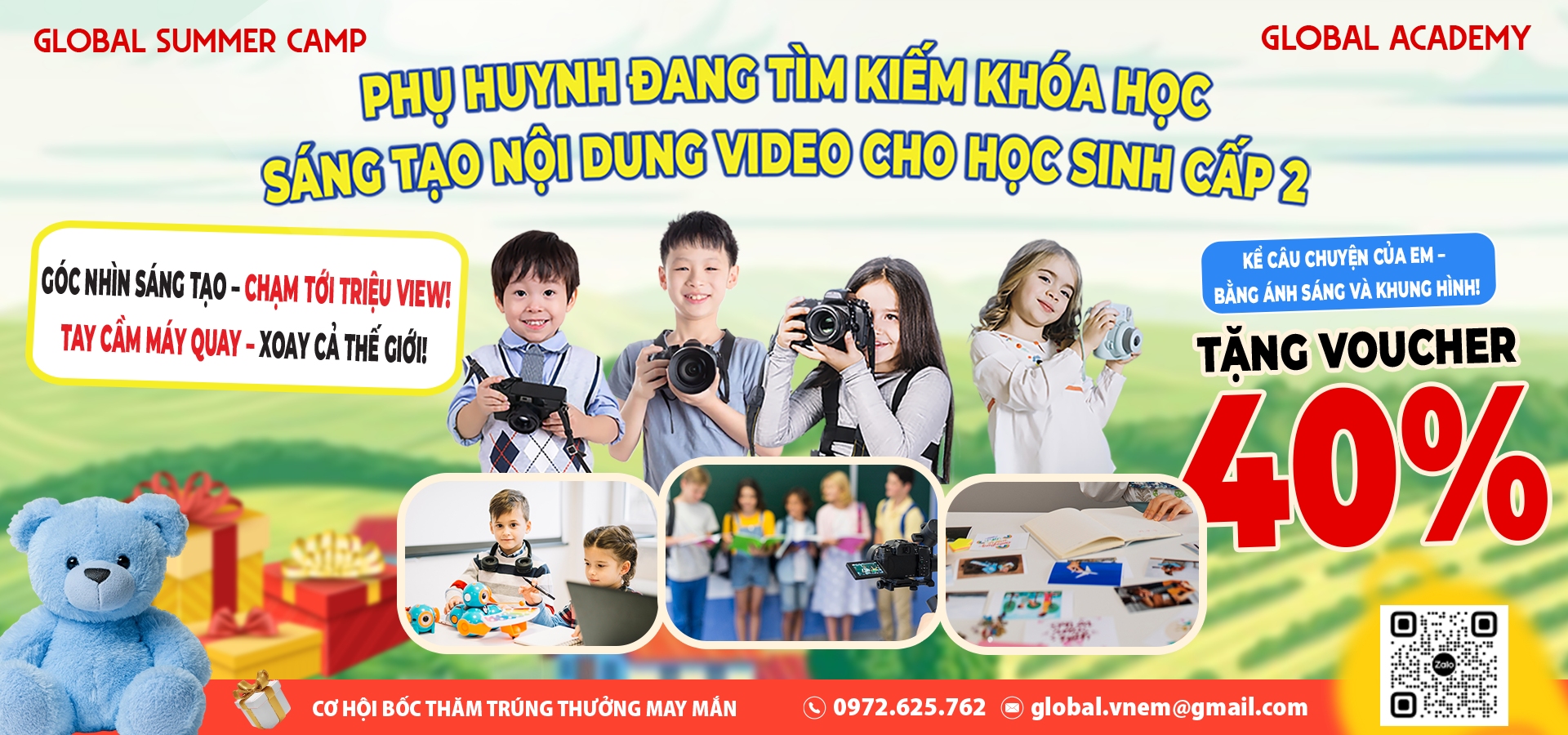 Trại Hè 2025 Hành Trình Khám Phá, Rèn Kỹ Năng, Vui Học Mùa Hè!