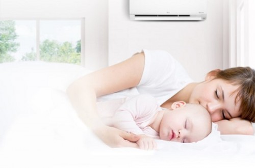 những điều cần biết khi sử dụng điều hòa cùng bé