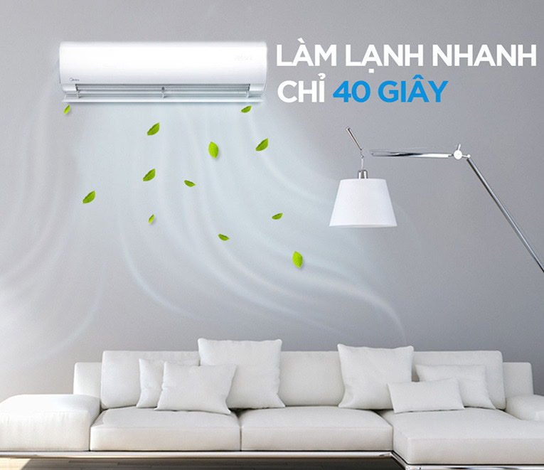 Điều Hòa Midea 2 Chiều 9000BTU Inverter Wifi MSMTIII-10HRFN8
