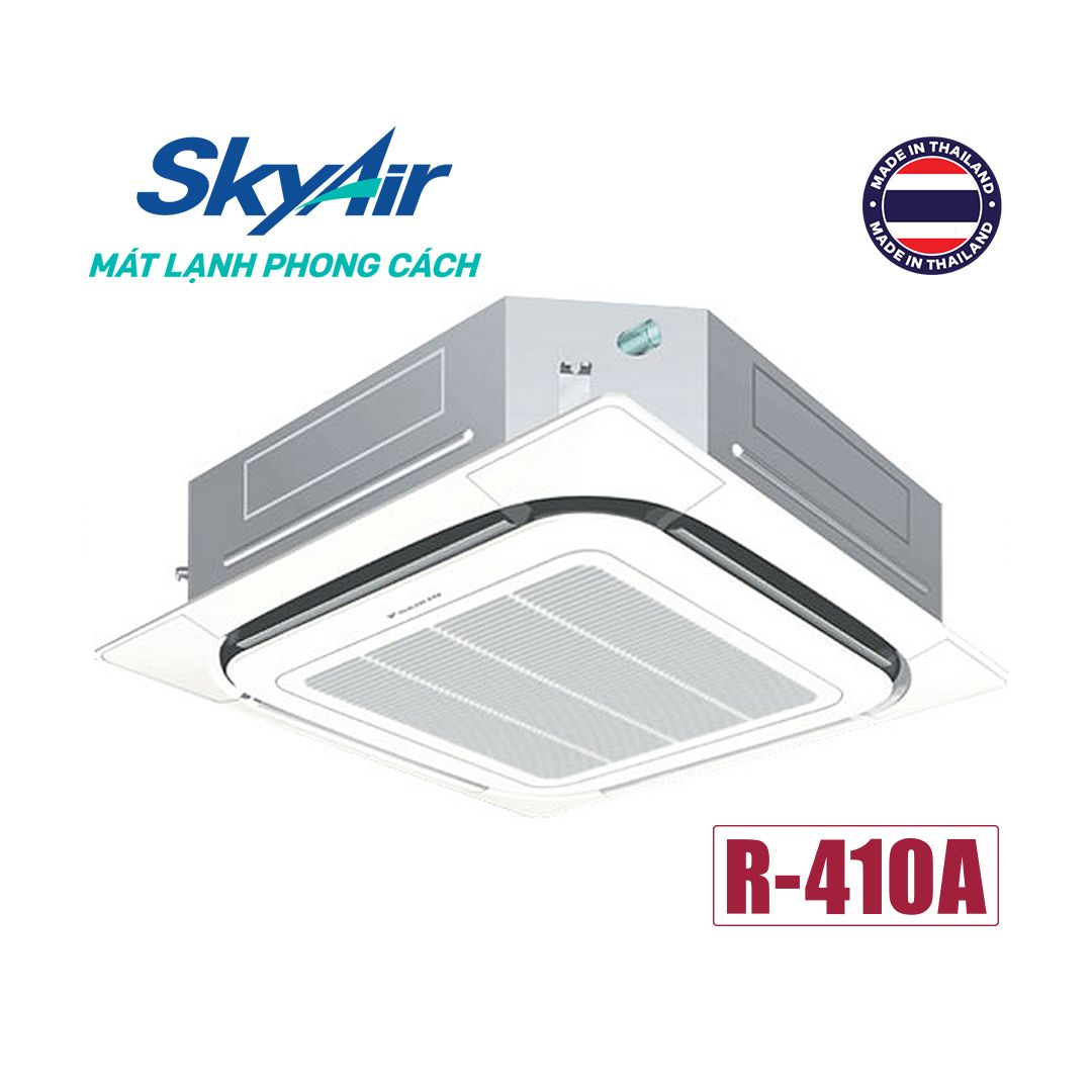 Điều hòa Daikin Âm trần Cassette, 13000BTU, 1 chiều, điều khiển dây, gas R410A. Model: FCNQ13MV1/RNQ13MV1