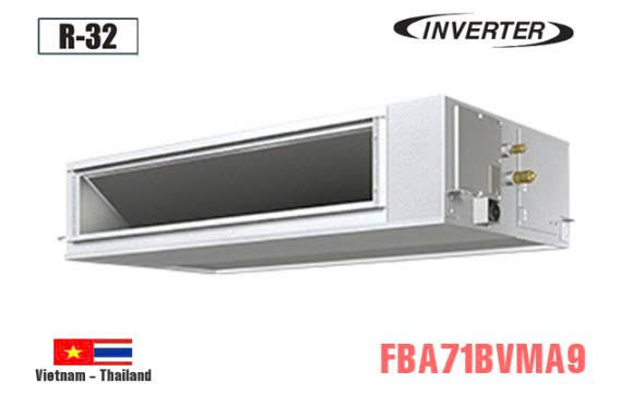 Điều hoà Daikin Nối ống gió - Inverter - Gas R32 - 2 chiều lạnh/sưởi, FBA71BVMA9/RZA71DV1
