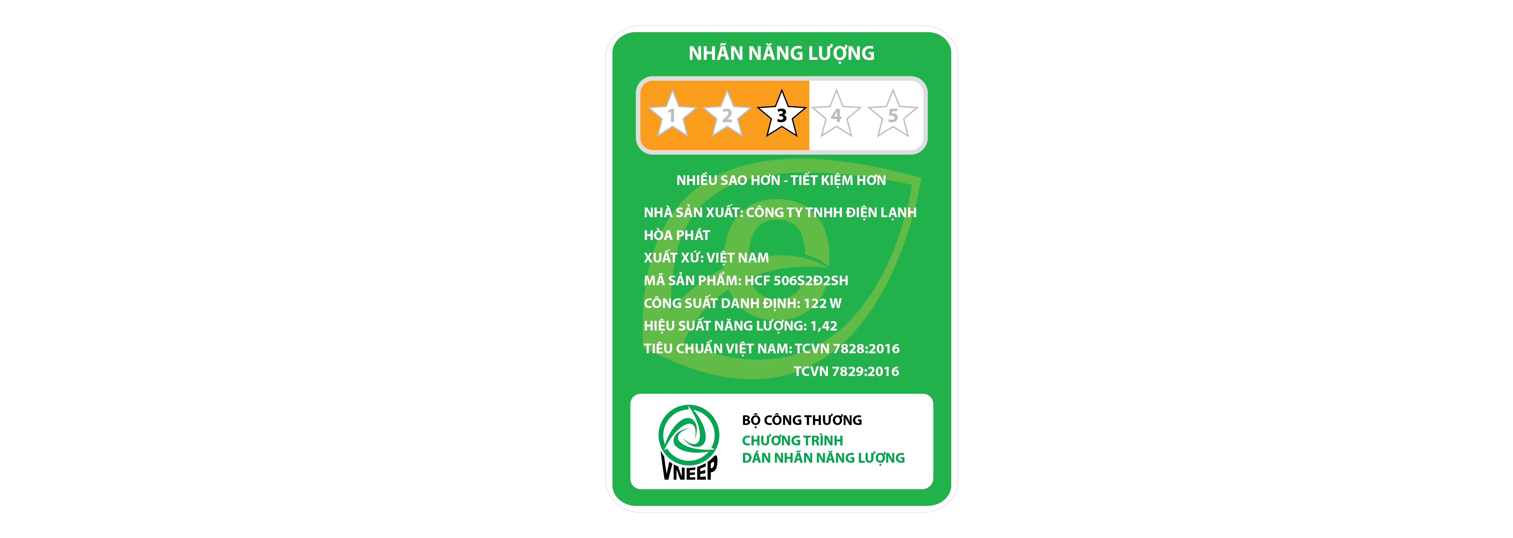 Tủ đông Hòa Phát 2 ngăn 2 cánh HCF 506S2Đ2SH