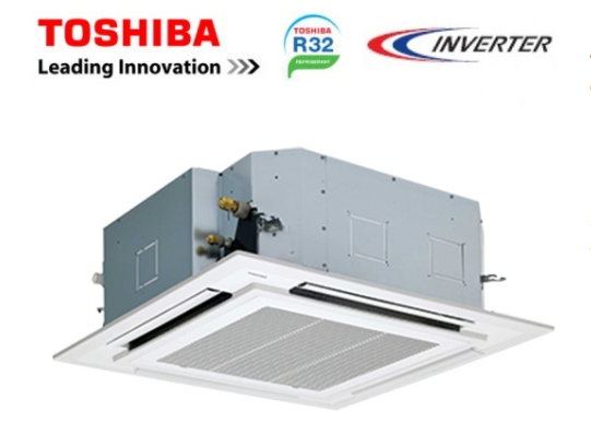 Âm trần Cassette Toshiba 36.000Btu Inverter 1 chiều, gas R32, model : RAV-GE3601UP-V