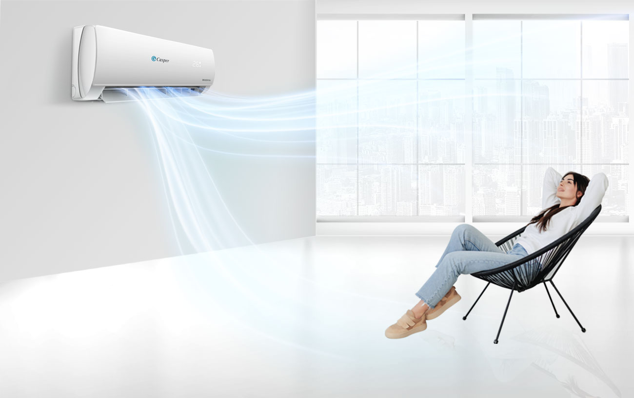 Điều Hoà Casper 9000Btu 1 Chiều Inverter GSC-09IP25