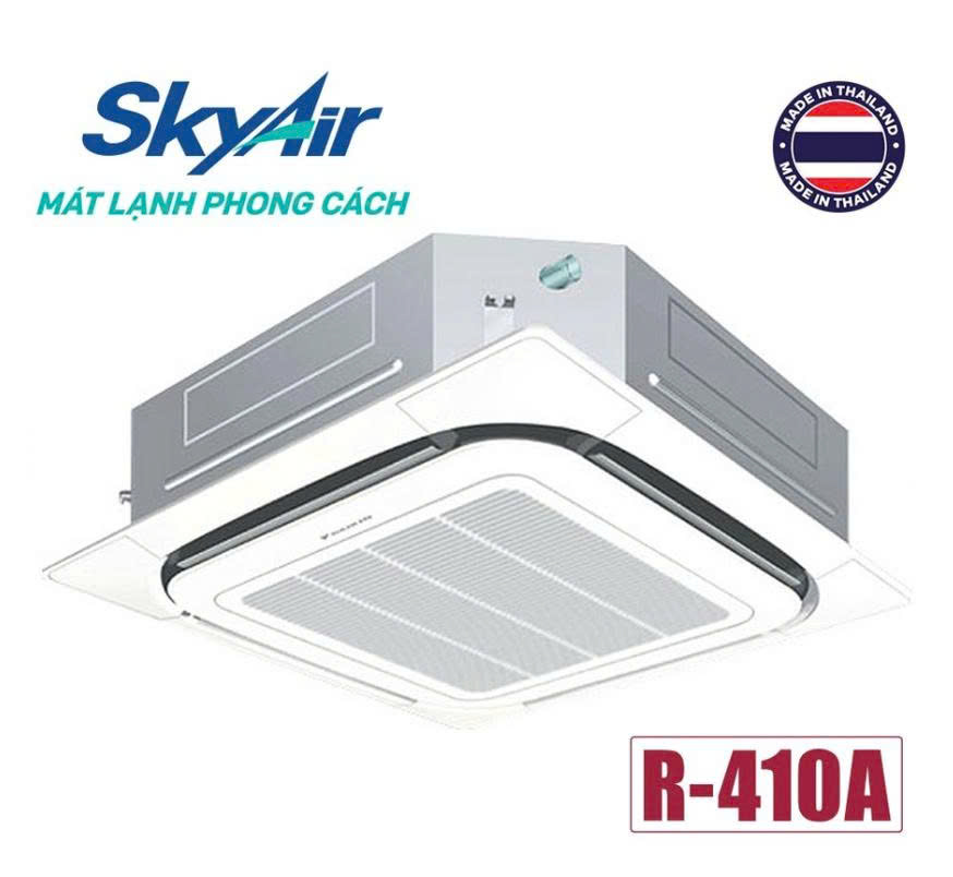 Điều hòa Daikin Âm trần Cassette, 13000BTU, 1 chiều, điều khiển từ xa. FCNQ13MV1/RNQ13MV1