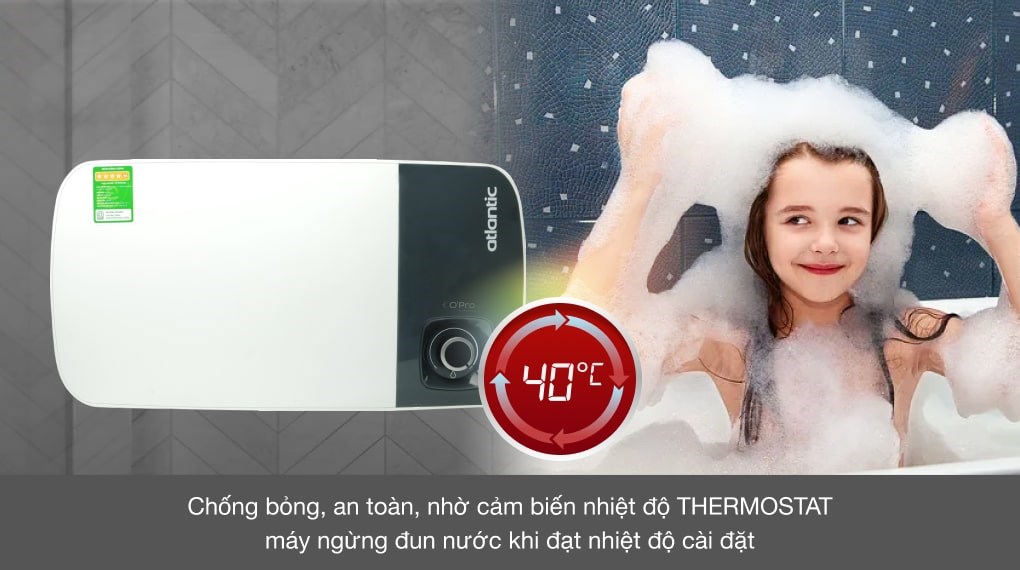 Bình Nóng Lạnh Atlantic 30 lít SWH 30H M-3 NEO PLUS 833026