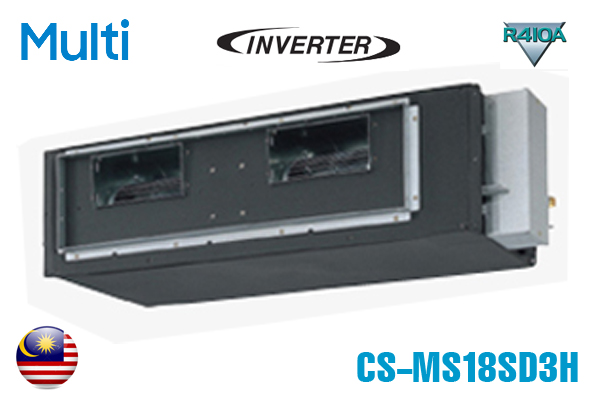 Điều Hòa Multi Panasonic Dàn Lạnh Âm Trần Nối Ống Gió 18.000BTU 1 Chiều CS-MS18SD3H