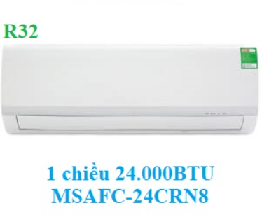 Điều Hòa Midea 24000Btu 1 Chiều MSAFC-24CRN8 Gas R32