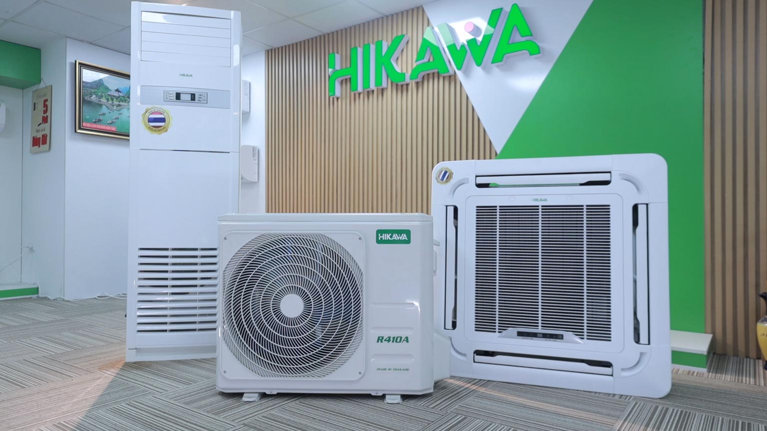 Điều hòa tủ đứng HIKAWA 1 chiều 48000 BTU HI-FC50M/ KW-FC50M
