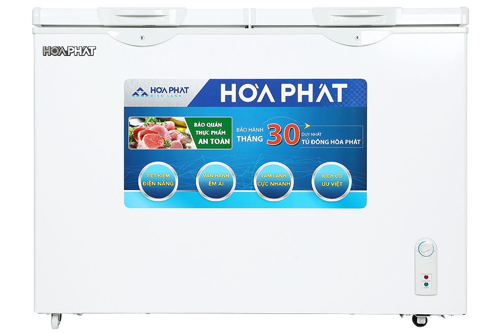 Tủ Đông Hòa Phát HCF 606S2Đ2 1 Ngăn Đông 1 Ngăn Mát 245 Lít