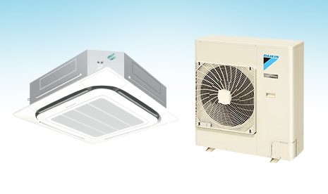 Điều hòa Daikin Inverter Âm trần Cassette, 34000BTU, 1 chiều, điều khiển từ xa, điện 1 pha, gas R410A. Model: FCQ100KAVEA/RZR100MVM
