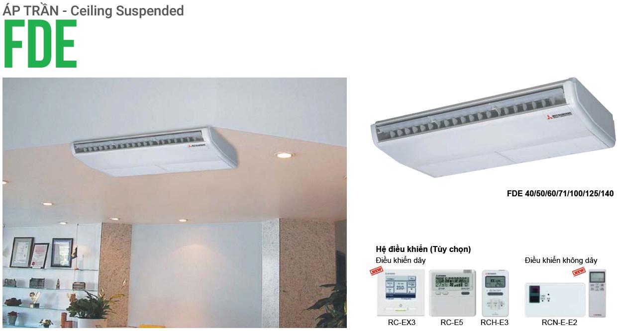 Điều Hoà ÁP TRẦN MITSUBISHI MULTI FDEN50VF 17.000 BTU 2 CHIỀU