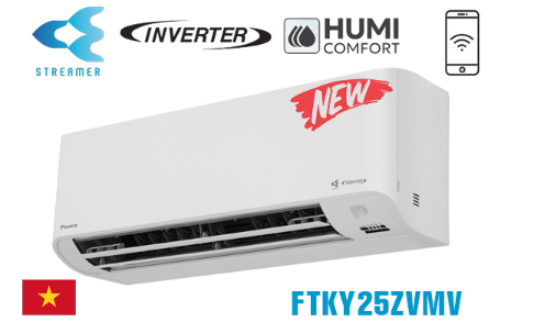 Điều hòa Daikin 9000BTU inverter 1 chiều FTKY25ZVMV
