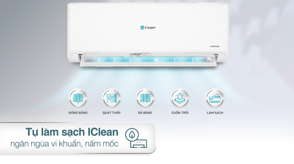 Điều hòa Casper 2 chiều Inverter 2HP-18.000BTU GH-18IS33