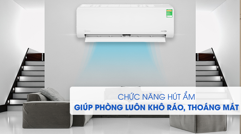 Điều Hoà Midea Inverter MSAGII-10CRDN8 9000BTU 1 chiều