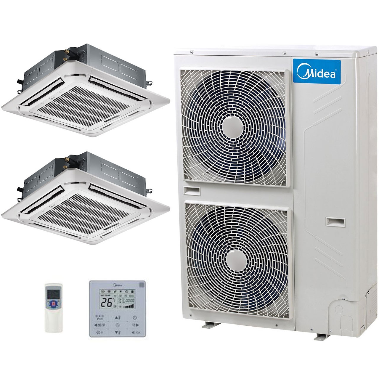 Điều Hoà Multi MDV Âm trần Không Inverter 1 Chiều 96000Btu MDVOUC-96CDN1-R/ MDVQ4A-48CRDN1