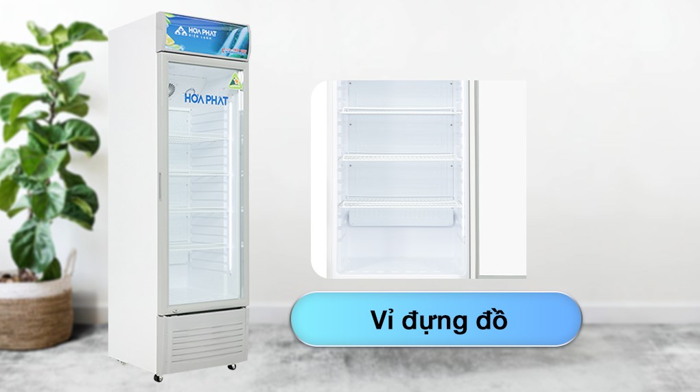 Tủ mát Hòa Phát 195 Lít HSC 550F1R1