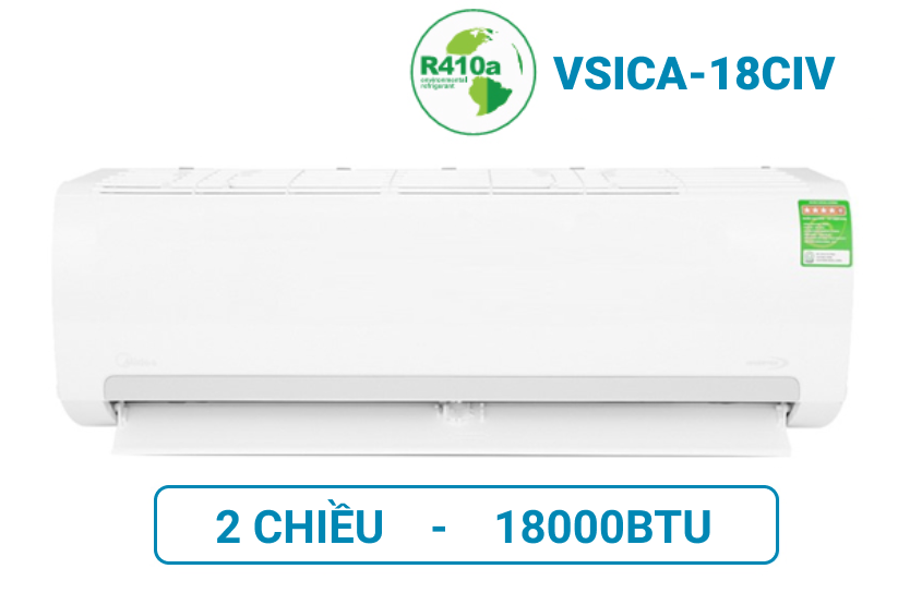 Điều Hòa MDV 18.000BTU 2 Chiều VSICA-18CIV