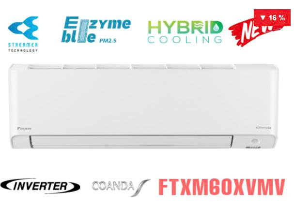 Điều Hòa Daikin 2 Chiều Inverter 21000Btu  FTXM60XVMV