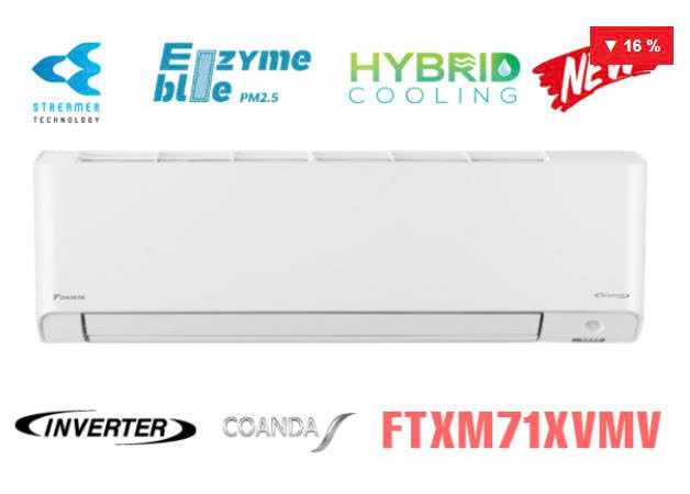 Điều hòa Daikin 2 Chiều Inverter 24000BTU FTXM71XVMV