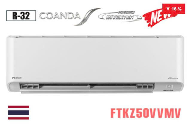 Điều hòa Daikin 1 chiều 18000BTU inverter FTKZ50VVMV