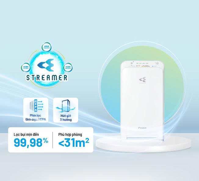 Máy lọc không khí Daikin MC40UVM6-7