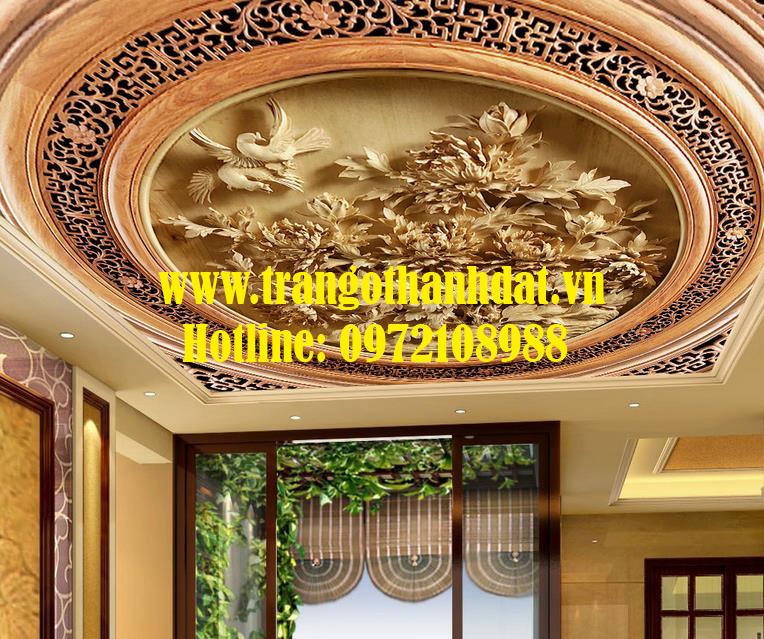 Mẹo chọn trần gỗ hiện đại cho văn phòng công sở Watermarked-custom-3d-ceiling-wallpaper-carved-wood-carving-wallpaper-for-walls-3-d-ceiling-murals-wallpapers-for