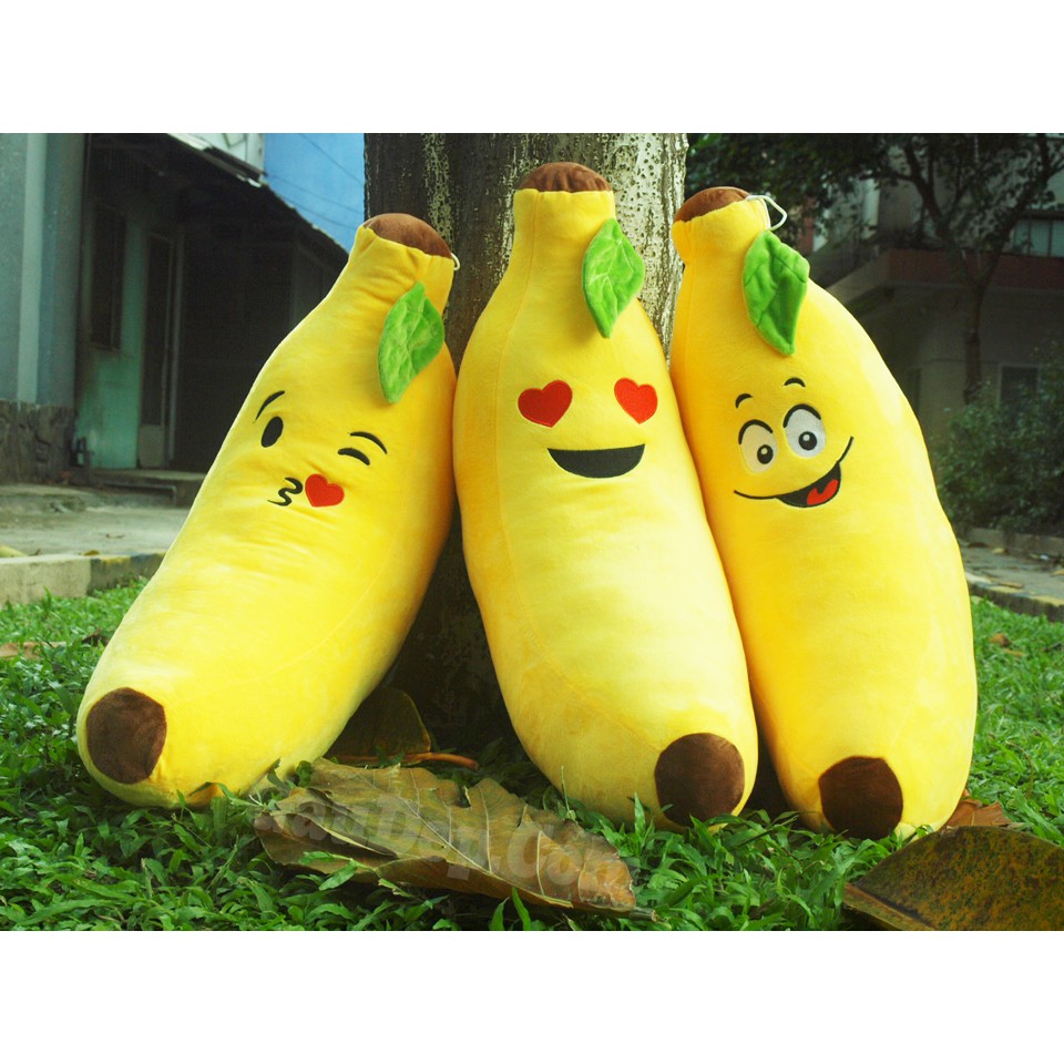 Gấu bông hình chuối 3d 70cm siêu ngộ nghĩnh