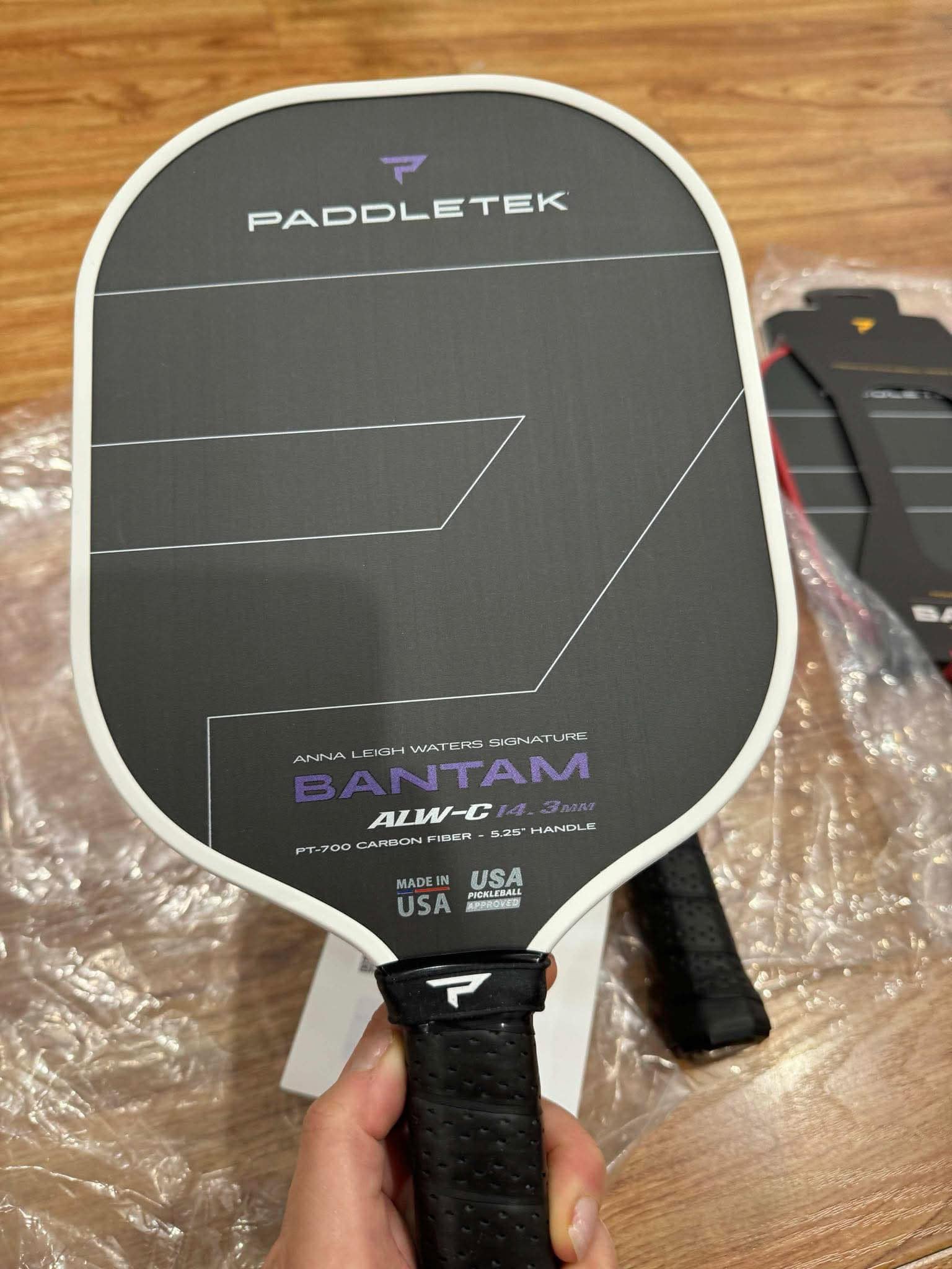 Đánh Giá Cảm Giác Chơi, Chiến Thuật, và Phong Cách Thi Đấu của Vợt Pickleball Paddletek Bantam ALW-C 14.3mm