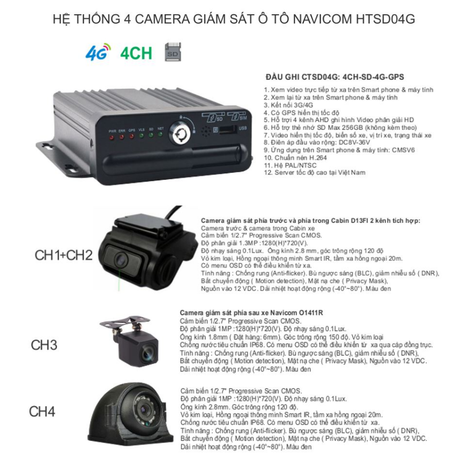 camera quan sát xe vận tải hàng hóa tại tp hcm