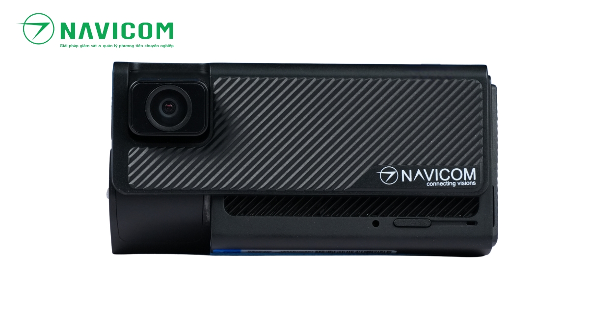 Camera hành trình 4K ghi hình 3 kênh trước trong cabin và sau xe NAVICOM J247pro4K-3CH