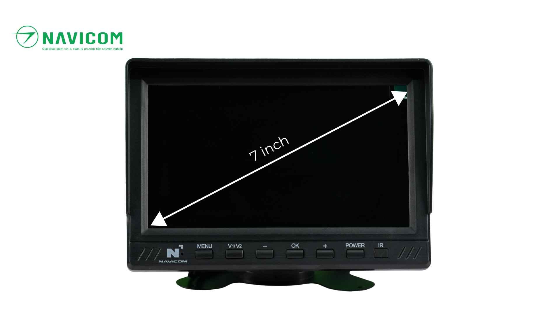 CAMERA HÀNH TRÌNH / MÀN HÌNH GIÁM SÁT NAVICOM GT7WS - 2 KÊNH 2K, TÍCH HỢP WIFI & GPS