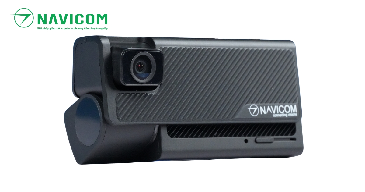 Camera hành trình 4K ghi hình 3 kênh trước trong cabin và sau xe NAVICOM J247pro4K-3CH
