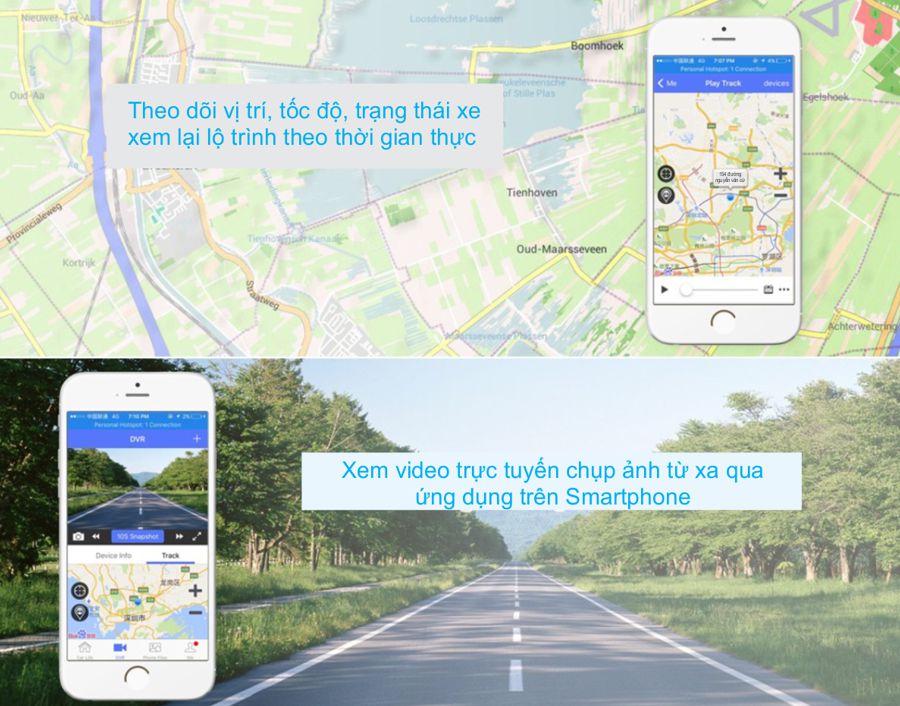 Camera hành trình thông minh wifi 4g navicom n98 plus camera hành trình giá tốt