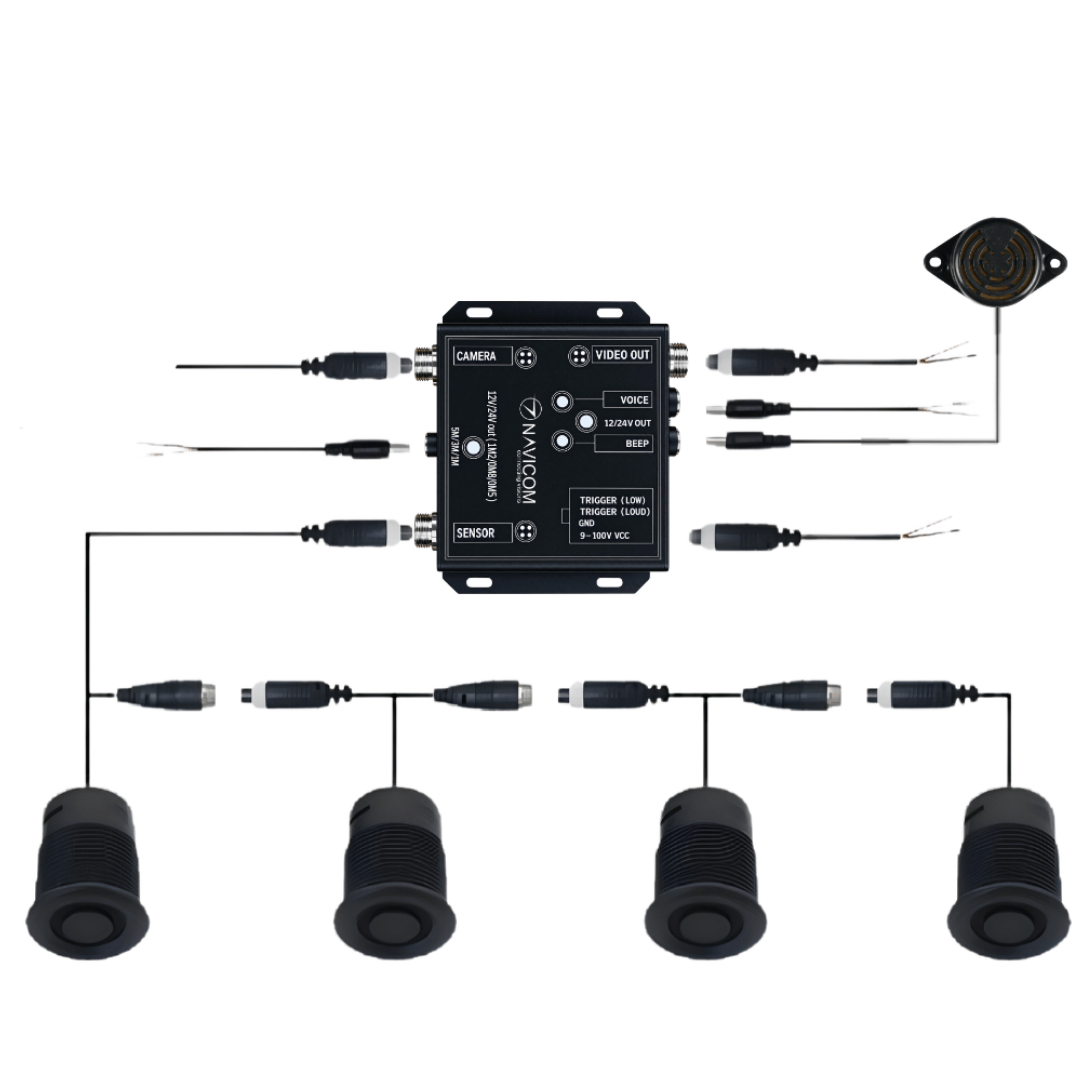 Hệ thống cảm biến lùi NAVICOM S4C1