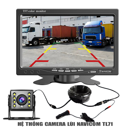 Camera lùi xe tải 24V Navicom TL71