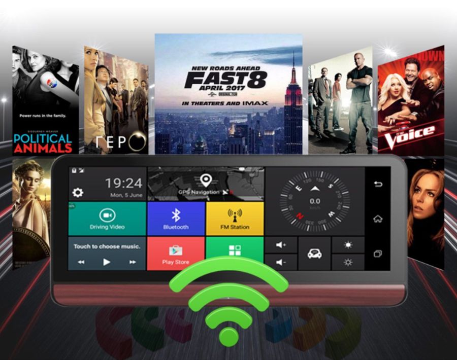 Camera hành trình thông minh wifi 4g navicom n98 plus camera hành trình tốt