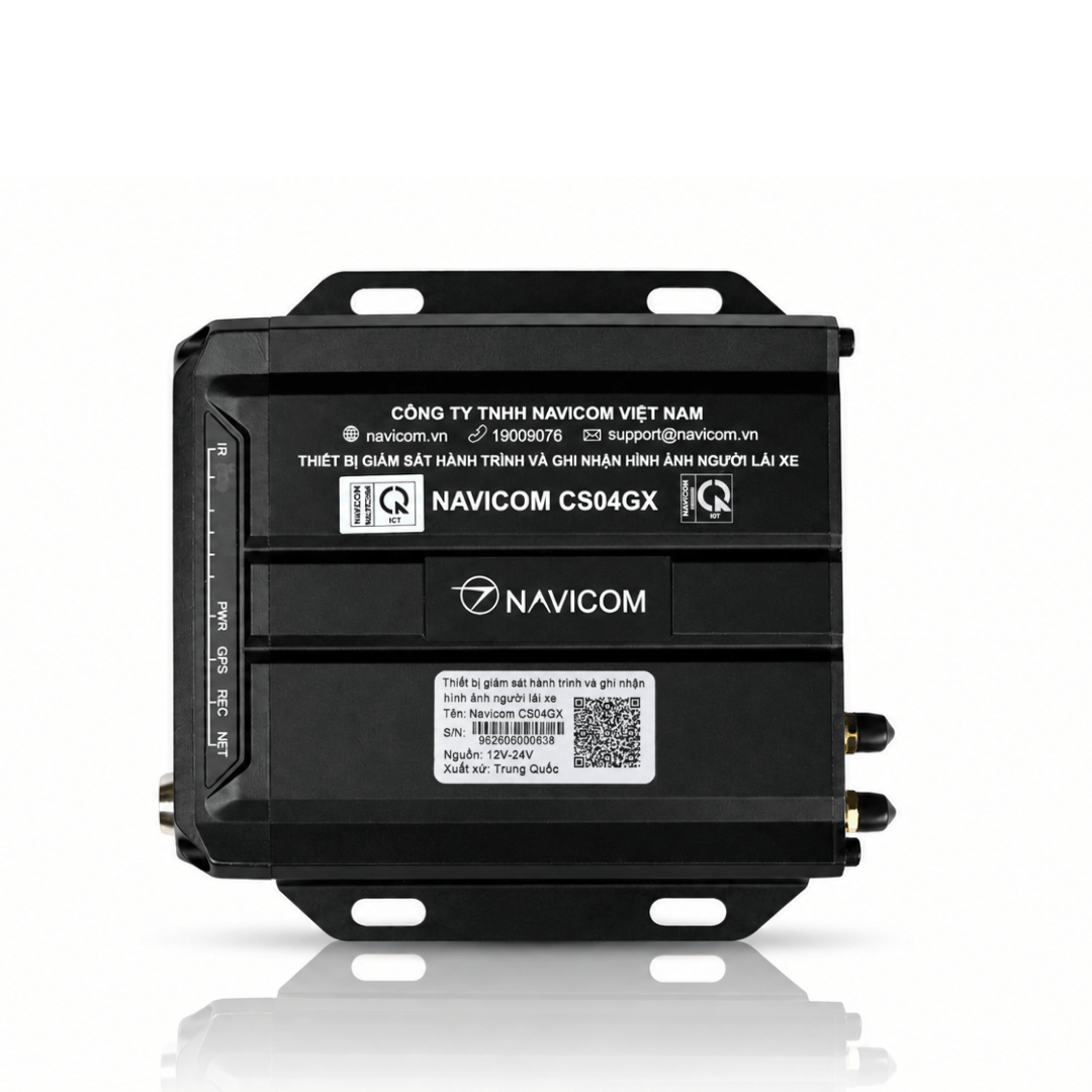 THIẾT BỊ GIÁM SÁT HÀNH TRÌNH VÀ GHI NHẬN HÌNH ẢNH NGƯỜI LÁI XE NAVICOM CS04GX