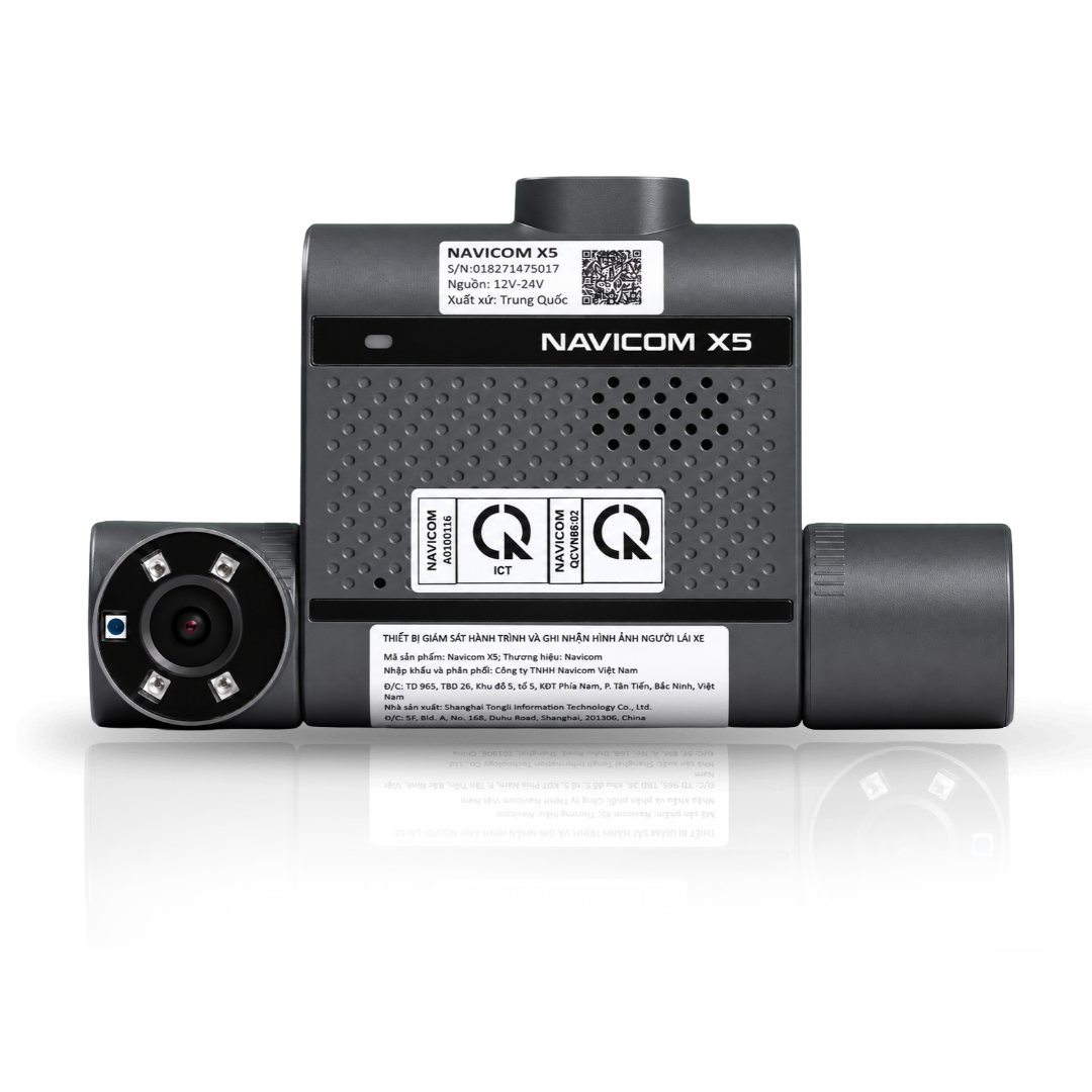 Thiết bị giám sát hành trình và ghi nhận hình ảnh người lái xe Navicom X5