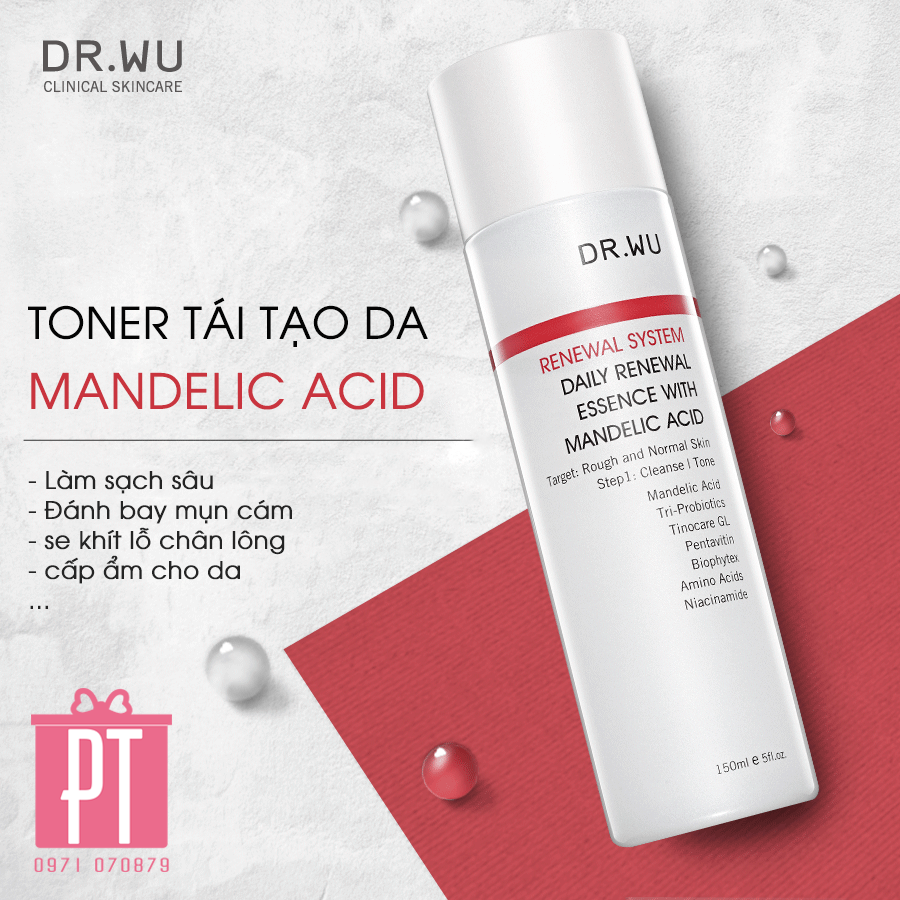dr wu daily renewal essence with mandelic acid