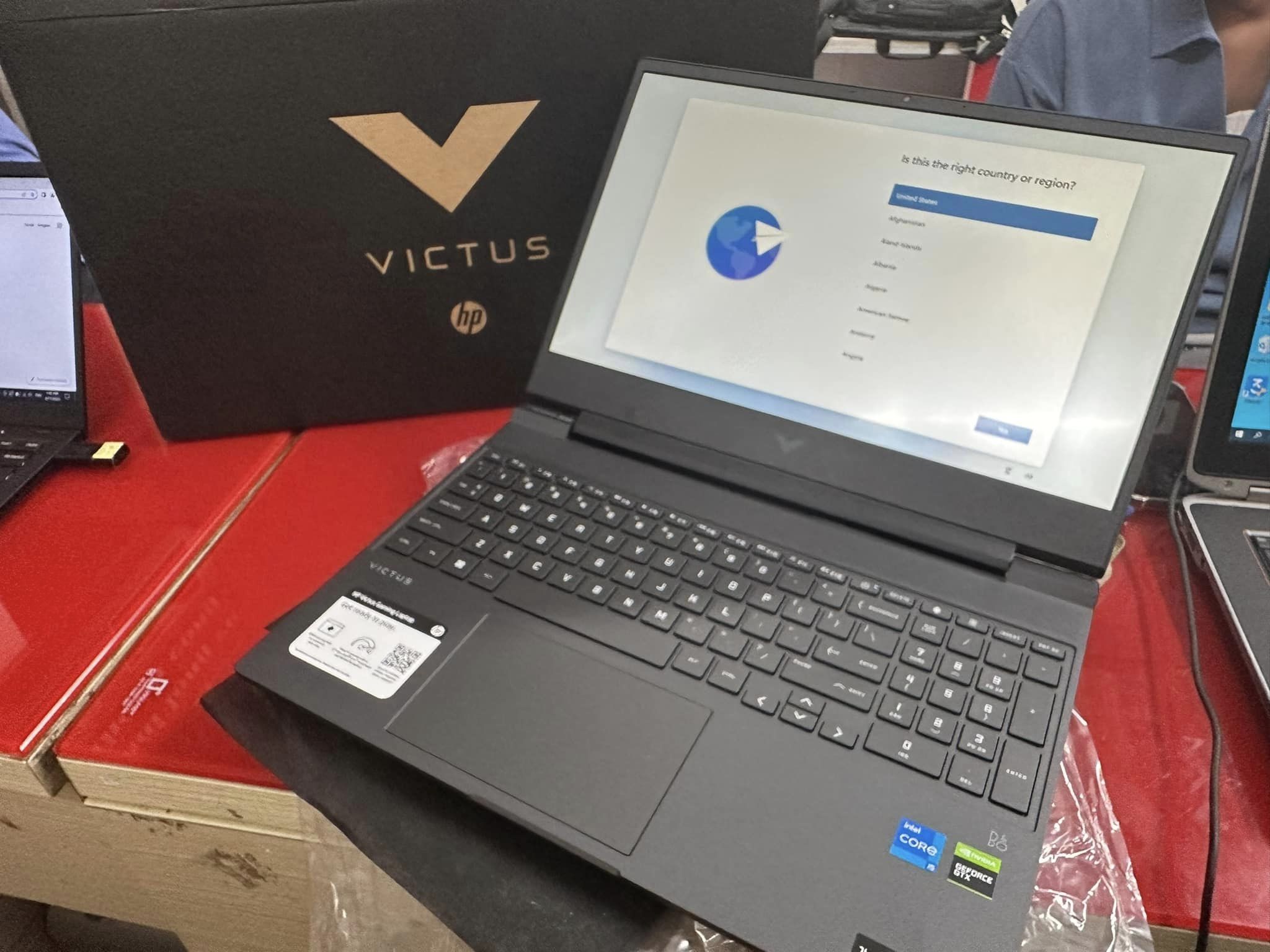 HP Victus 15 Core i5-12450H 8GB SSD 512GB NVIDIA GeForce GTX 1650 4GB [Mới 100%]
