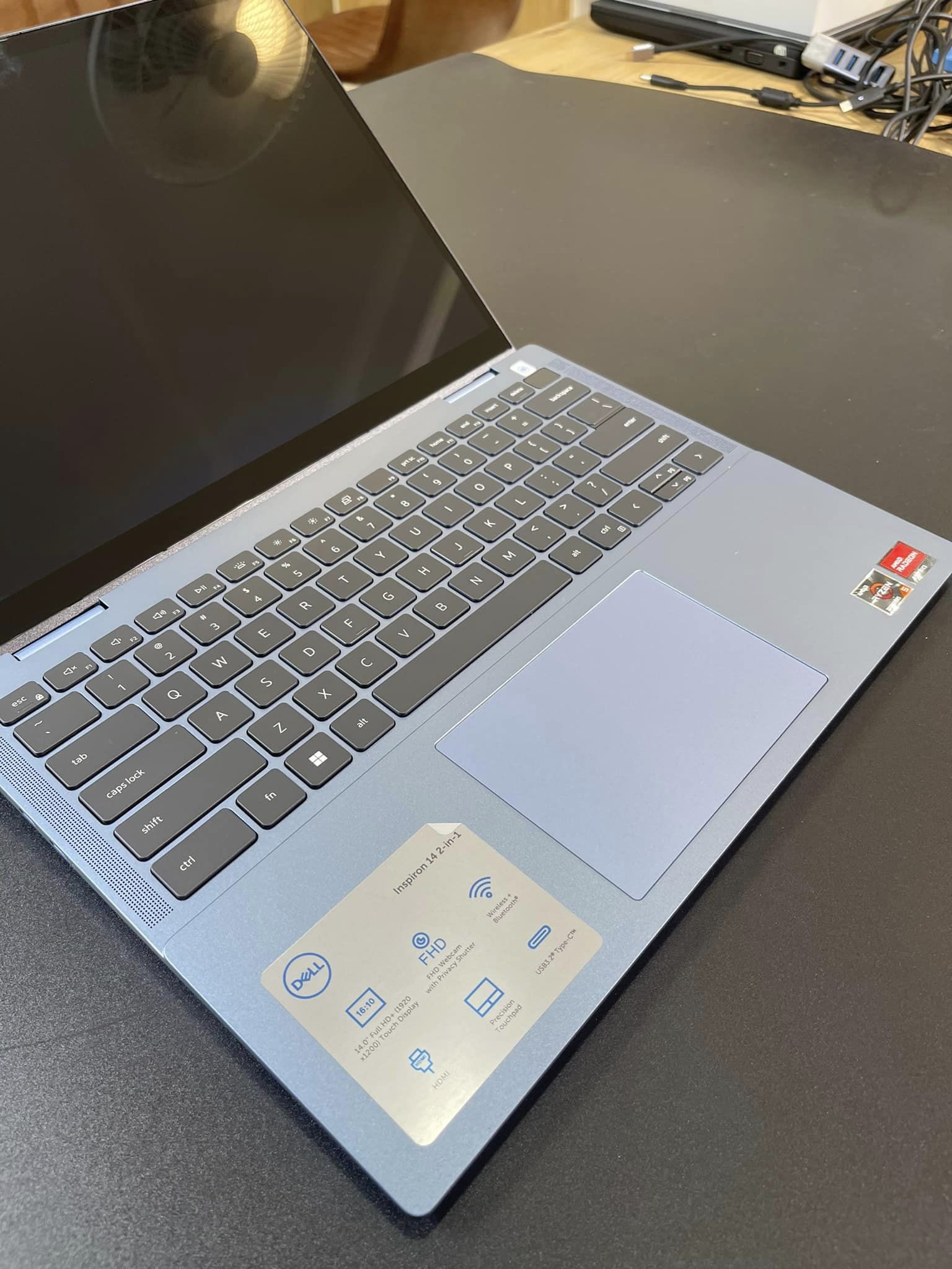 {Mới 100%} Dell Inspiron 7435 2-in-1 (Ryzen 5-7530U, Ram 8GB, SSD 512GB, 14 inch FHD+)