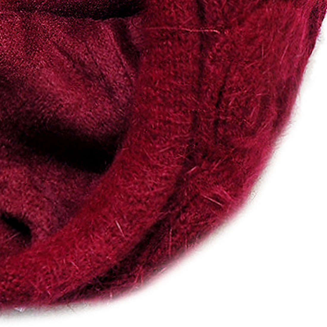 Mũ len thời trang cao cấp màu đỏ đô EH48-1