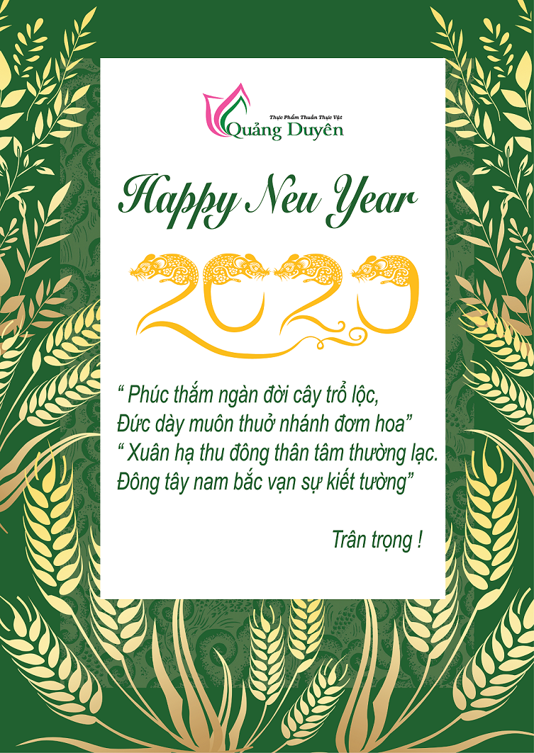 THÔNG BÁO LỊCH NGHỈ TẾT NGUYÊN ĐÁN 2020 (XUÂN CANH TÝ)