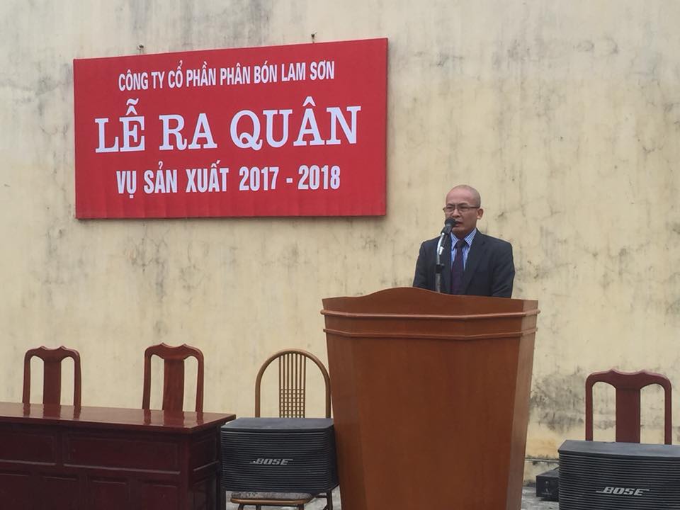 Lễ ra quân chào mừng vụ sản xuất 2017-2018