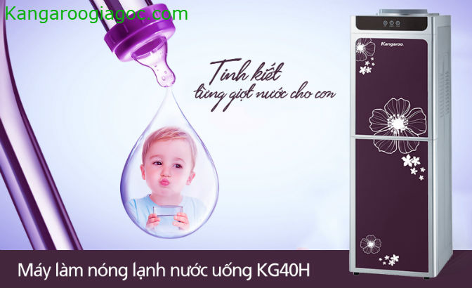 may lam nong lanh nuoc kangaroo kg40h