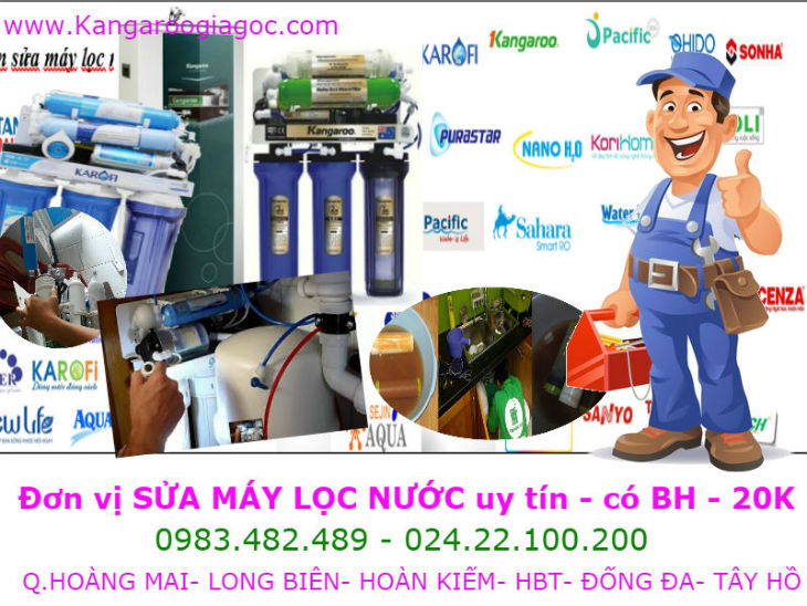 SỬA CHỮA MÁY LỌC NƯỚC  RO tại VĨNH HƯNG QUẬN HOÀNG MAI