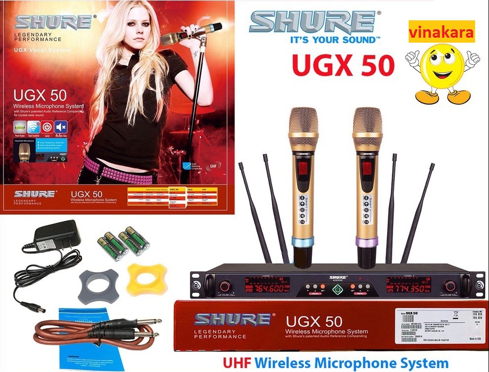 Micro kh ng d y Shur UGX50. 4 Angteng H t nh h t m t t H t